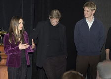 Juliette Bennett, Mikael Södersten and Christian Pedersen